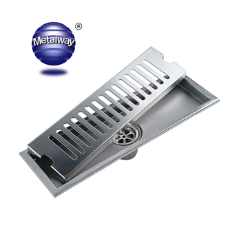 Chrome Plated Stainless Steel 304 Rectangle Shower Drain
