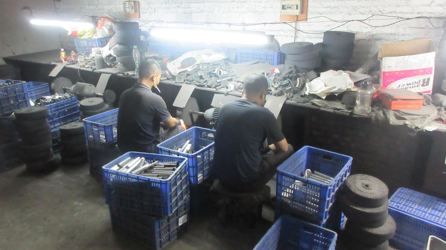 Mechanical polishing process