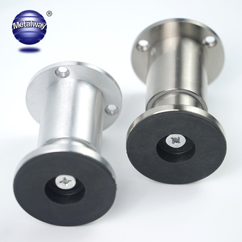 Brushed Nickel Stainless Steel Adjustable Legs