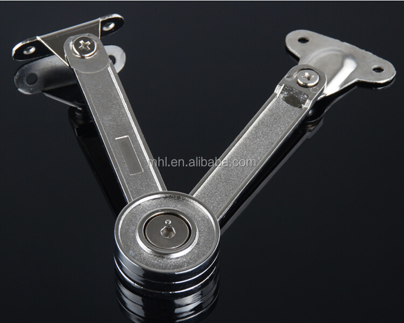 Zinc Alloy Kitchen Flap Door Hydraulic Soft Close Door Cabinet Shelf Cabinet Support Metal Lid Stay
