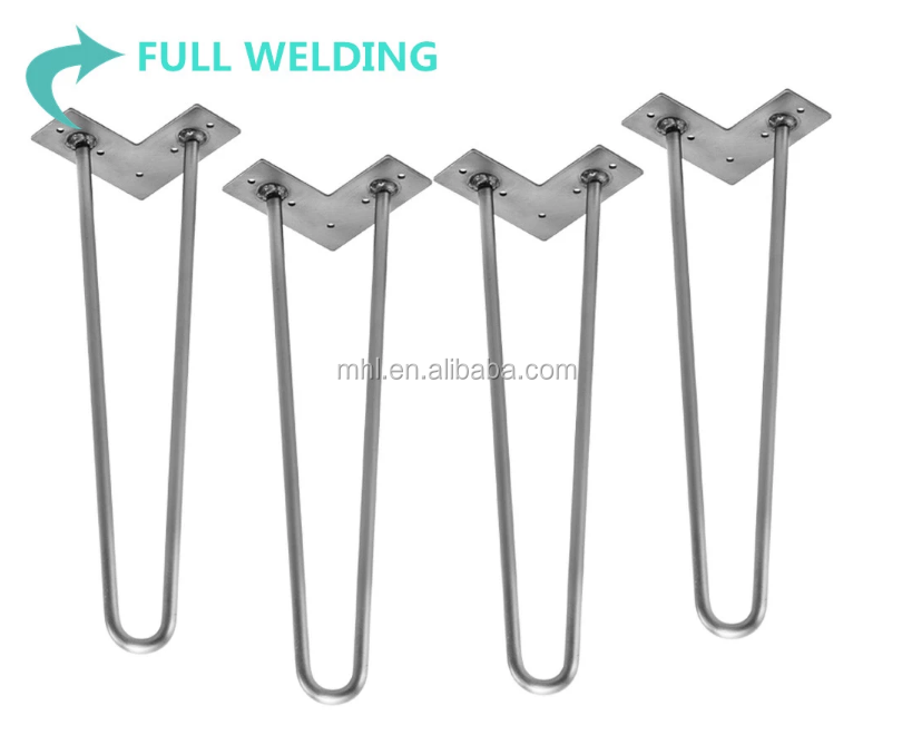 furniture leg metal table customized hairpin leg