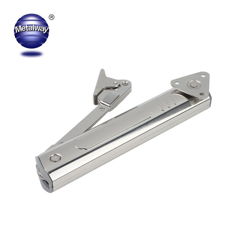 Industrial Zinc Alloy Hydraulic Lift System for Wooden Kitchen Cabinet Doors with Soft Close Free Stop & Strong Structure