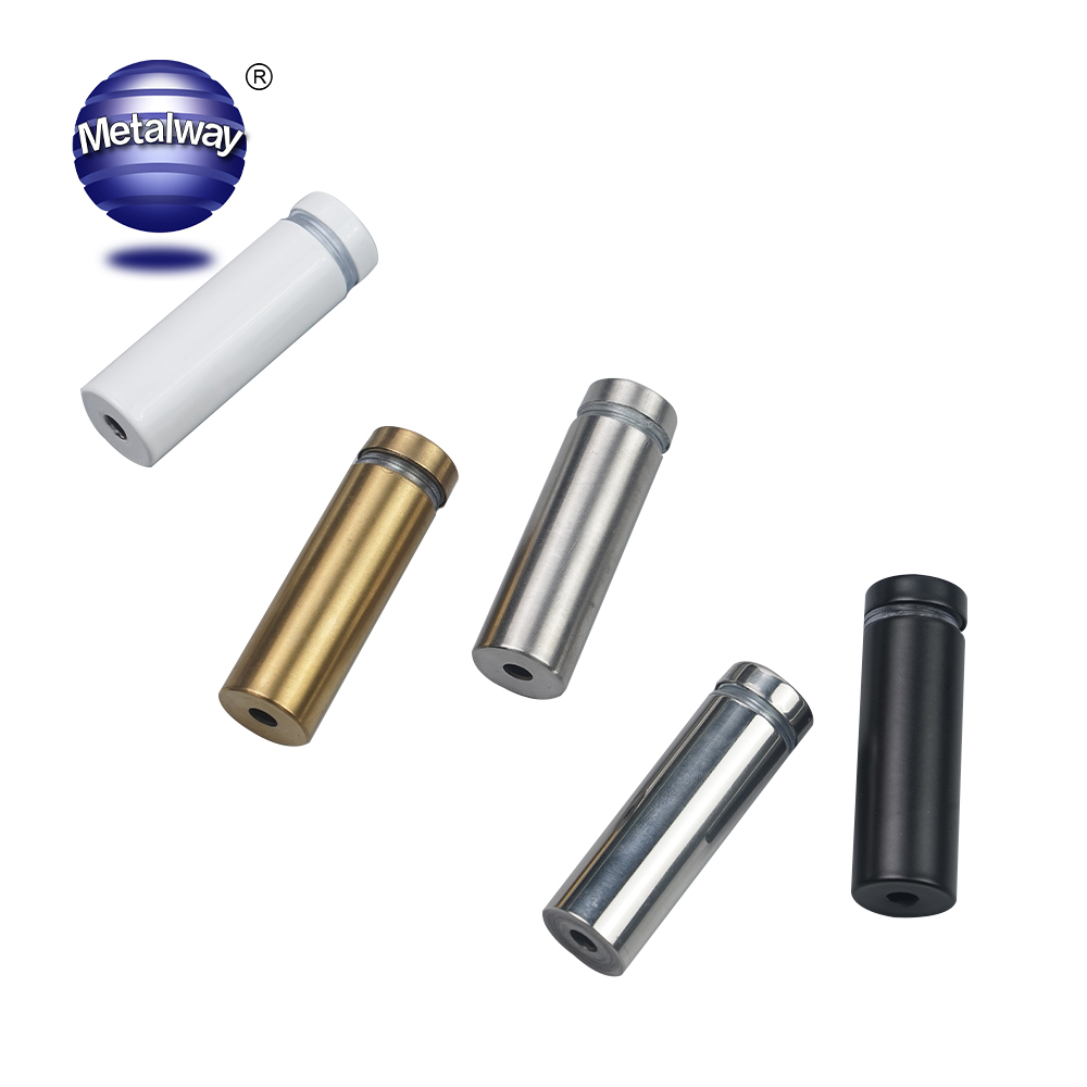 High Quality Stainless Steel Alloy Sign Standoff Screw Fastener for Acrylic Glass Signboards Advertising