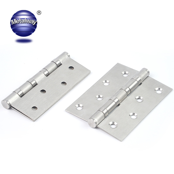 High Quality 304 Stainless Steel 4x4x3 Butt Wooden Ball Bearing Door Hinges
