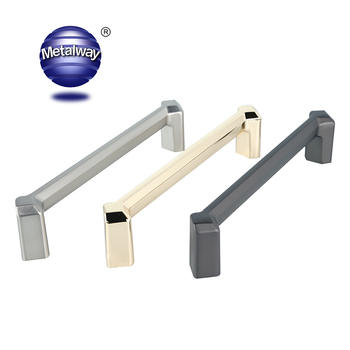 Zinc Alloy Square Furniture Cabinet Drawer Handles Pulls