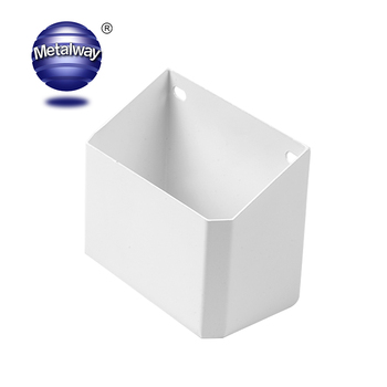 Square pegboard metal storage parts boxes