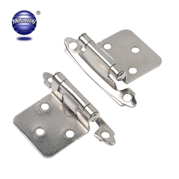 Steel Flush Face Mount Cupboard Soft-closing Hydraulic Cabinet Door Hinges