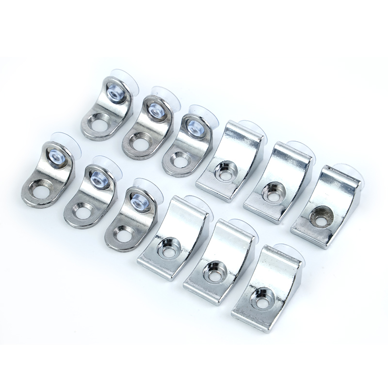 Zinc Alloy Chrome Plating Durable Strong Waterproof Easy Installation Metal Cabinet Shelf Support Pegs for Glass and Wooden