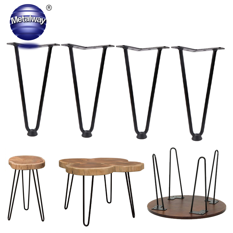 furniture leg metal table customized hairpin leg