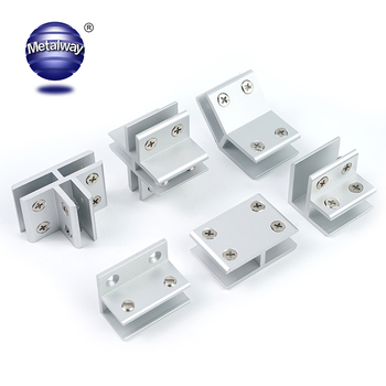 Heavy duty clamping glass canopy brackets