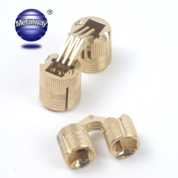 180 Degree Hidden Soft Closing Brass Barrel Hinge