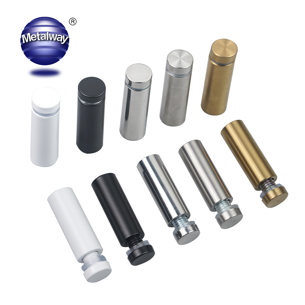 High Quality Stainless Steel Alloy Sign Standoff Screw Fastener for Acrylic Glass Signboards Advertising