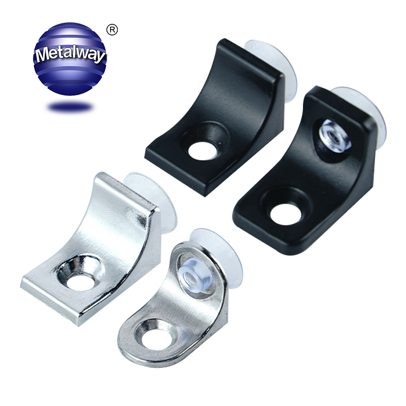 Zinc Alloy Chrome Plating Durable Strong Waterproof Easy Installation Metal Cabinet Shelf Support Pegs for Glass and Wooden