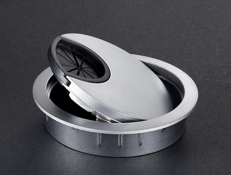 Aluminum Alloy Soft Closing Cable Grommet