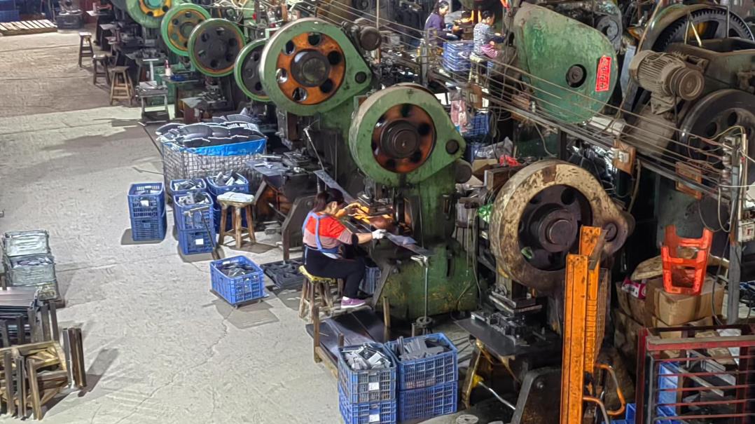 High speed stamping press