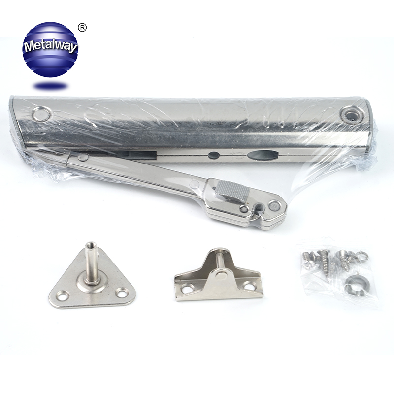 Adjustable Stainless Steel Flap Stay Hinges Kitchen Cabinets Lift-up Soft Closing Support Lid Cabinet Door Outdoor Dining