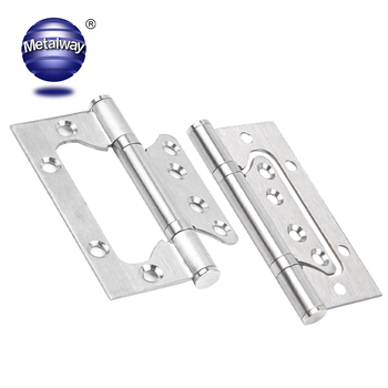 SUS304 Dual Ball Bearing Commercial Flag Door Hinge