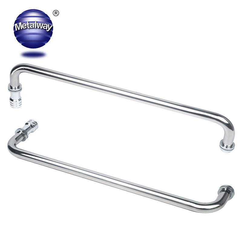 Customizable Stainless Steel Chrome Finish Anti-corrosion Wall-Mounted Grab Bars Elderly Disabled Support Handrails Bathroom